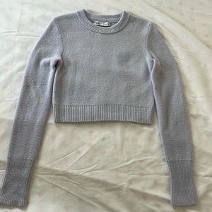 Zara purple lavender long sleeve sweater size small